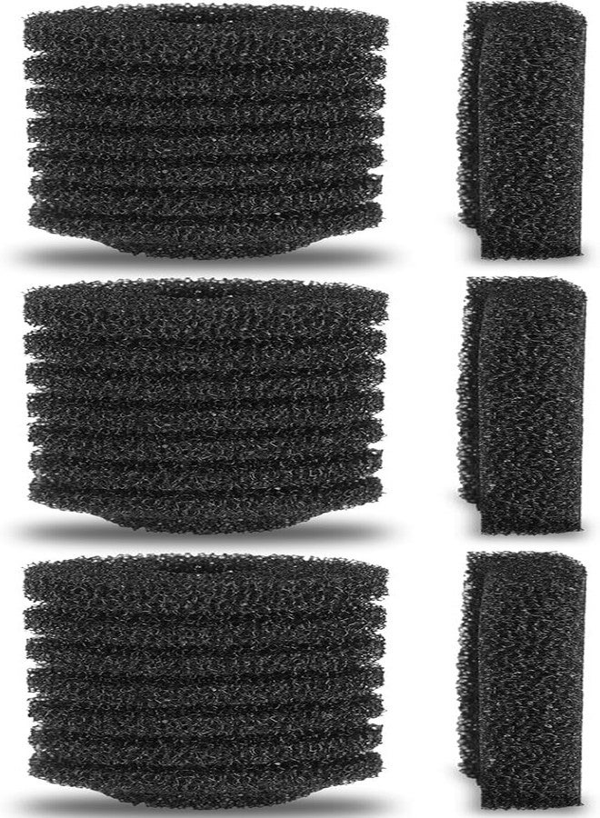 TARARIUM JQP2500F/1500F Aquarium Filter Sponge Replacement Filters for JQP-1500F JQP-2500F (Filter Sponges for JQP-1000F)
